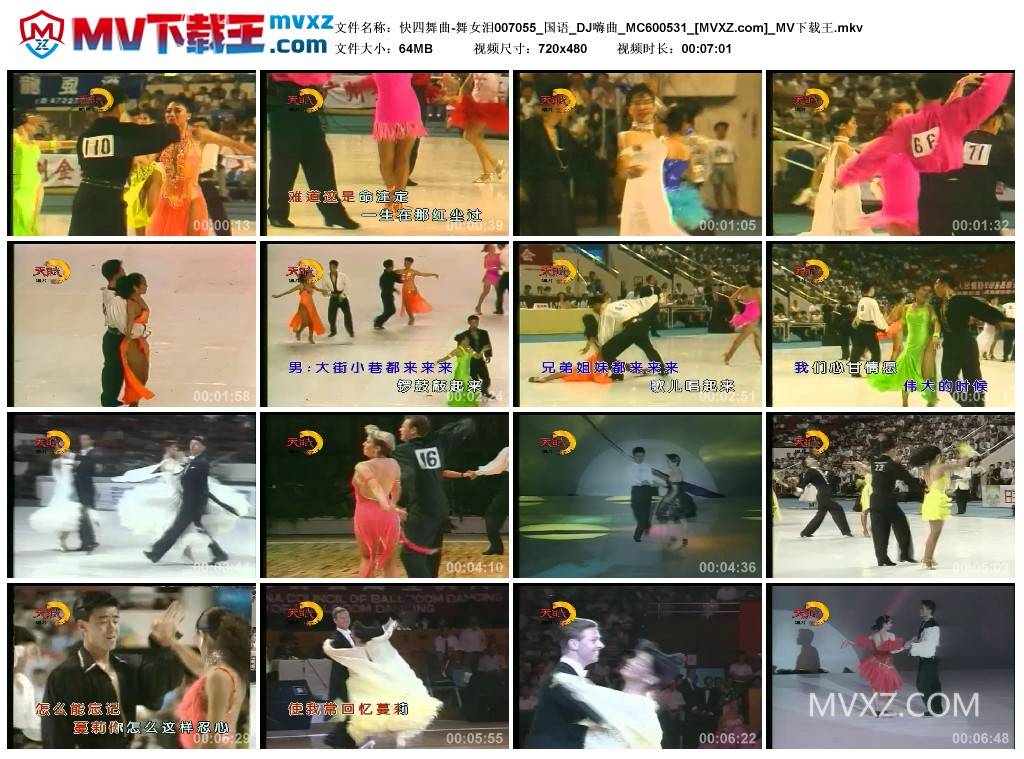快四舞曲-舞女泪007055_国语_DJ嗨曲_MC600531